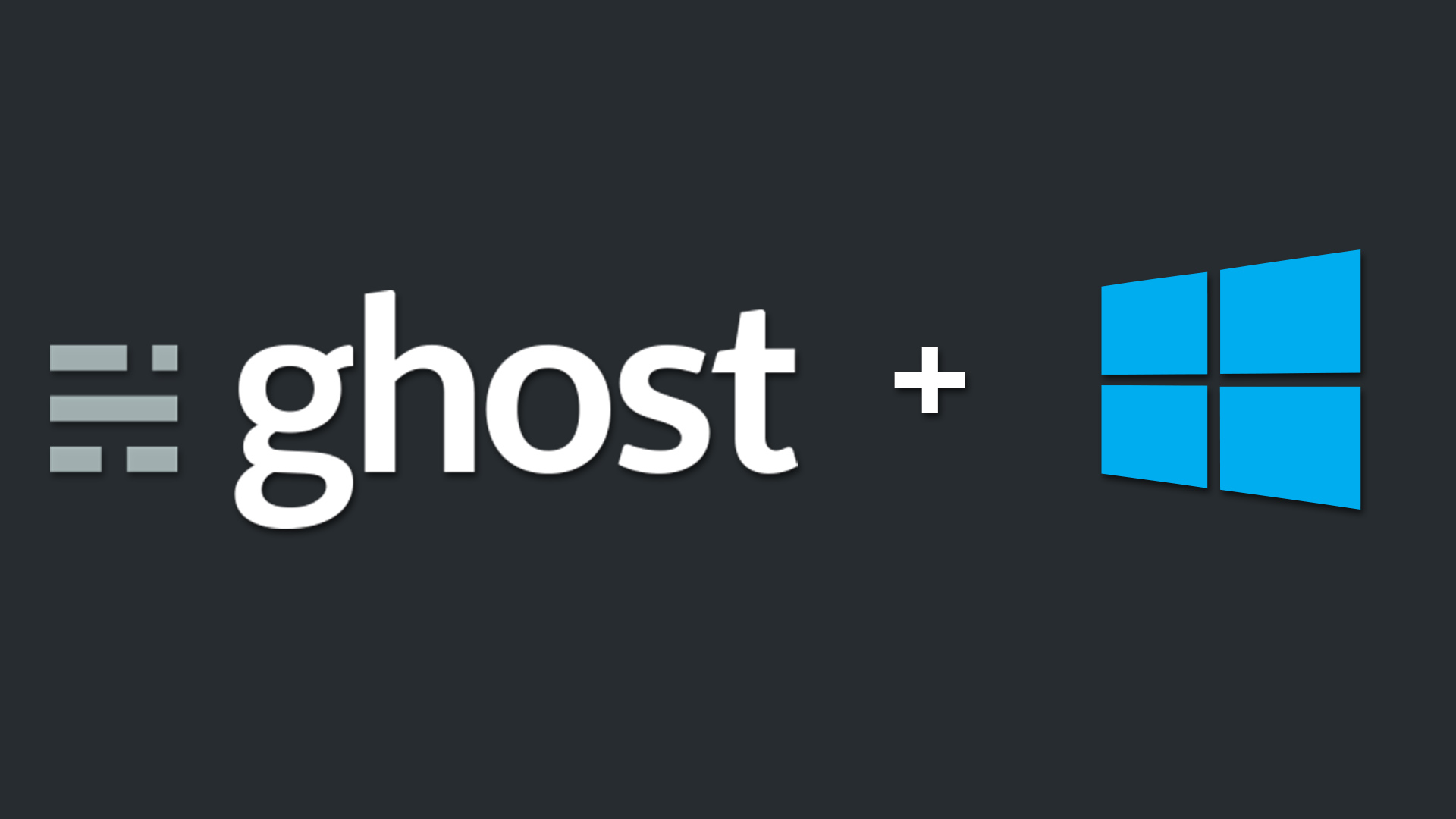 How to Install Ghost CMS on Windows localhost