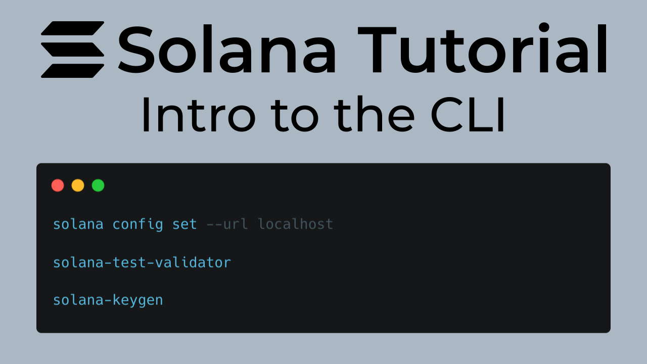 Introduction to the Solana CLI